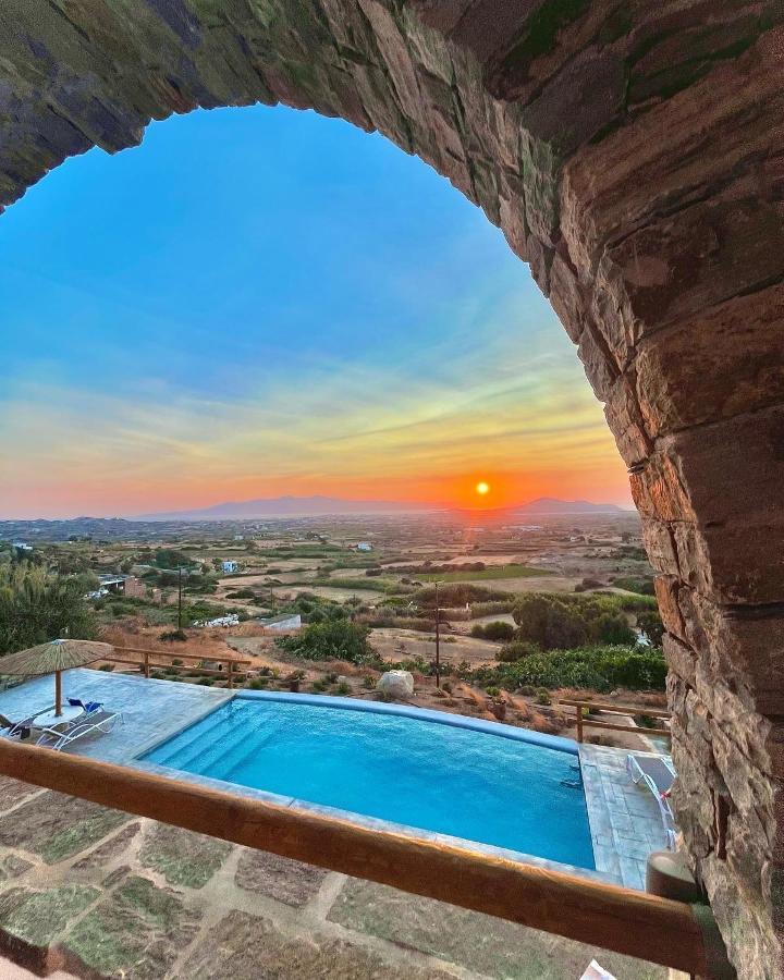 Villa Papa Glinado Naxos Экстерьер фото