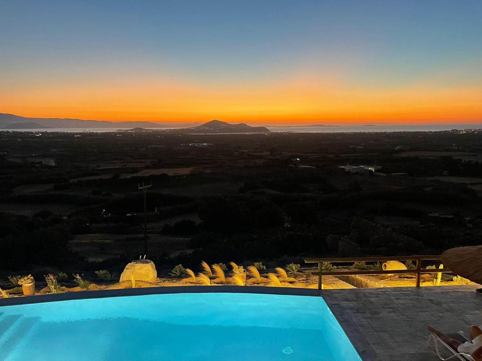 Villa Papa Glinado Naxos Экстерьер фото