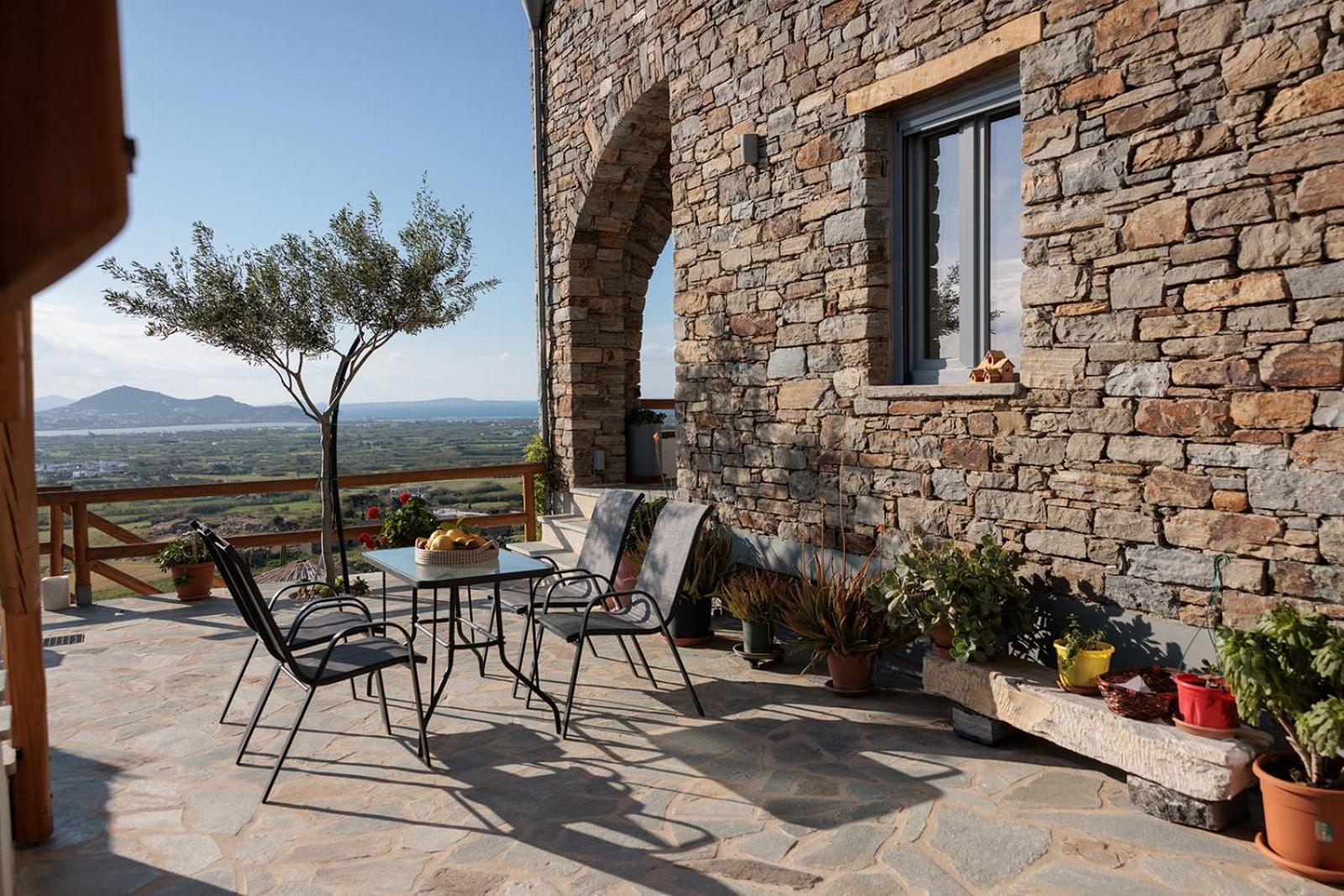 Villa Papa Glinado Naxos Экстерьер фото