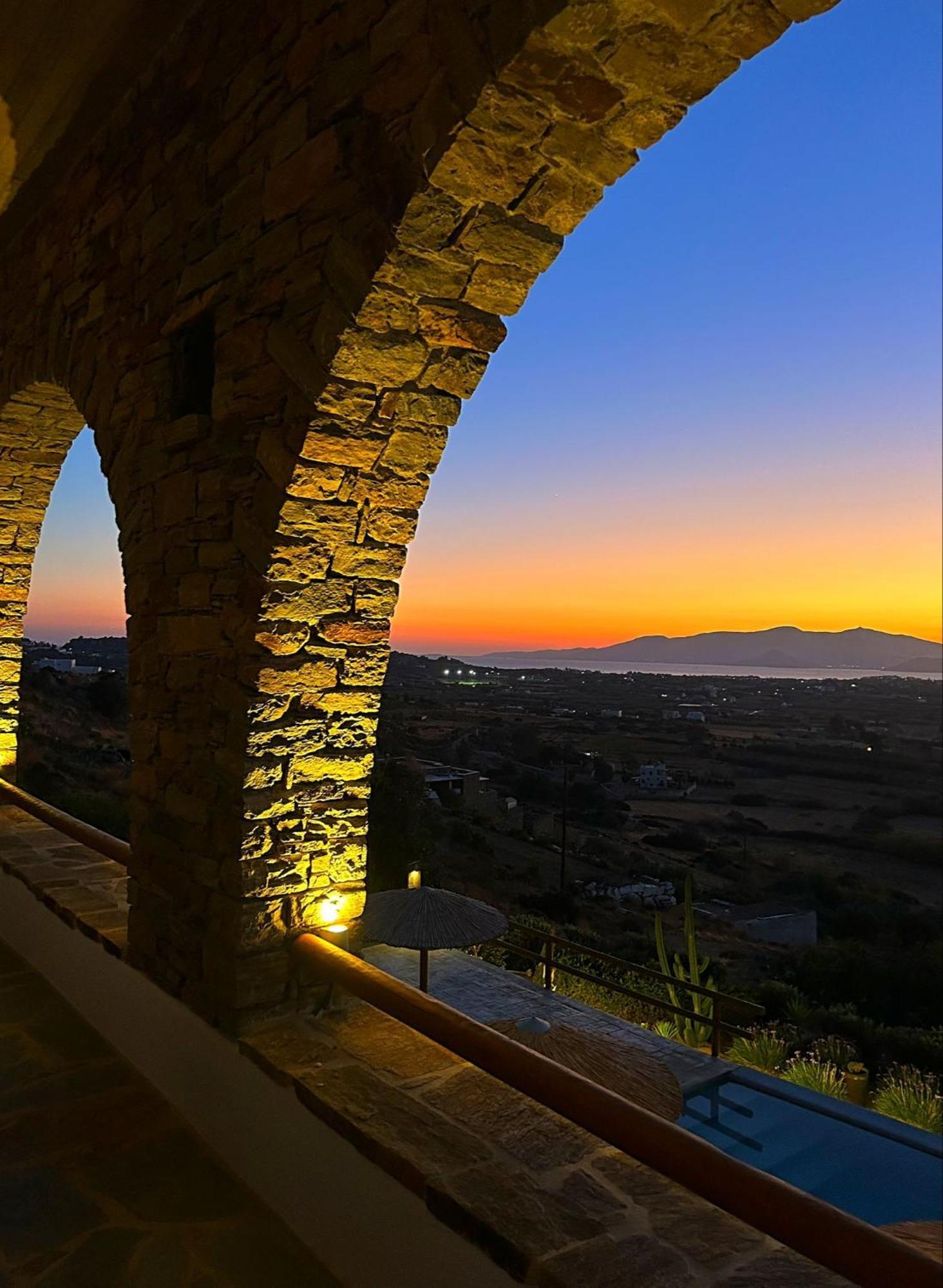 Villa Papa Glinado Naxos Экстерьер фото