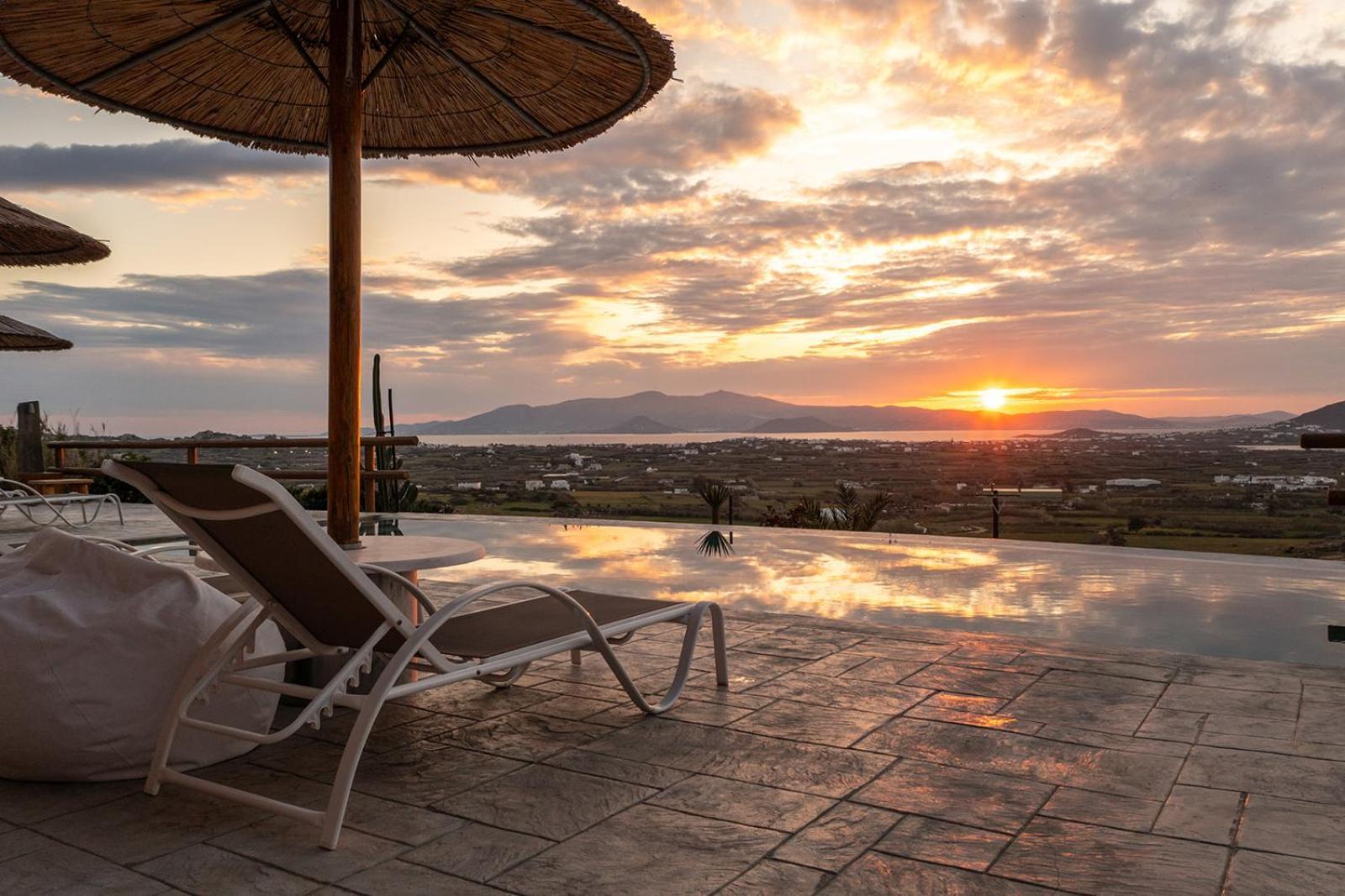 Villa Papa Glinado Naxos Экстерьер фото