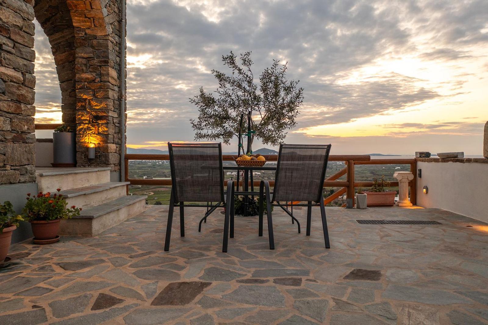 Villa Papa Glinado Naxos Экстерьер фото
